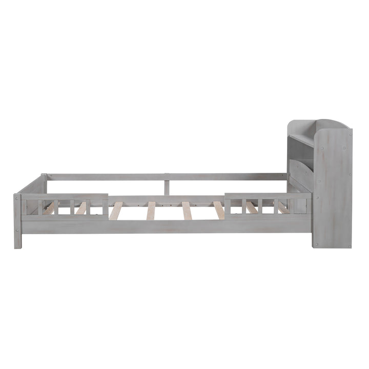 wood-twin-size-platform-bed-with-built-in-led-light-storage-headboard-and-guardrail-antique-grey