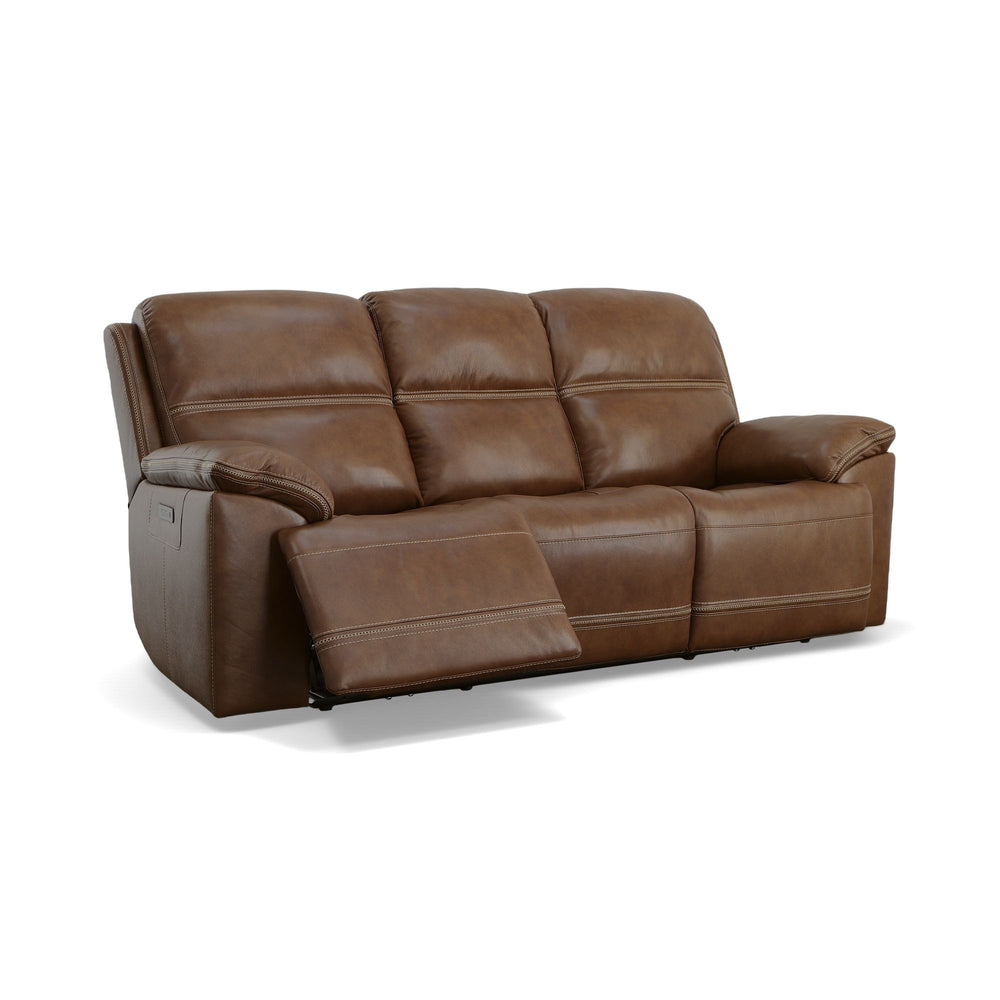 Jackson Power Reclining Sofa With Power Headrests Whiskey