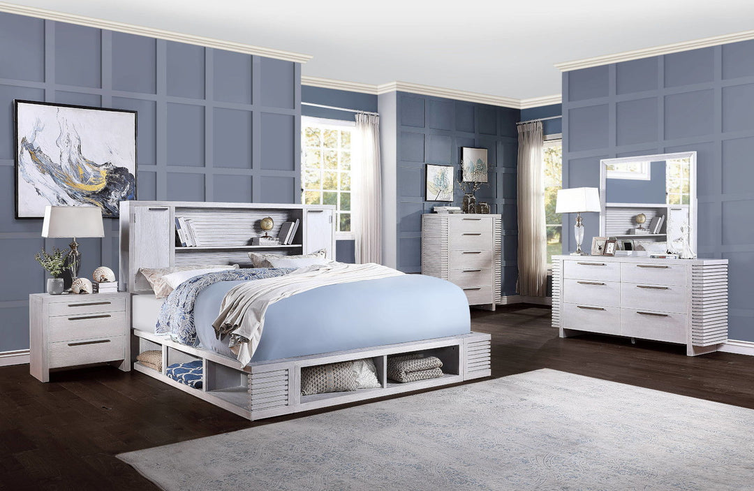 Aromas - Chest With Side Storage - White Oak