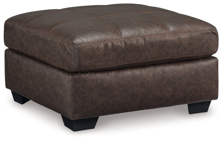 Barlin Mills - Oversized Accent Ottoman - Umber