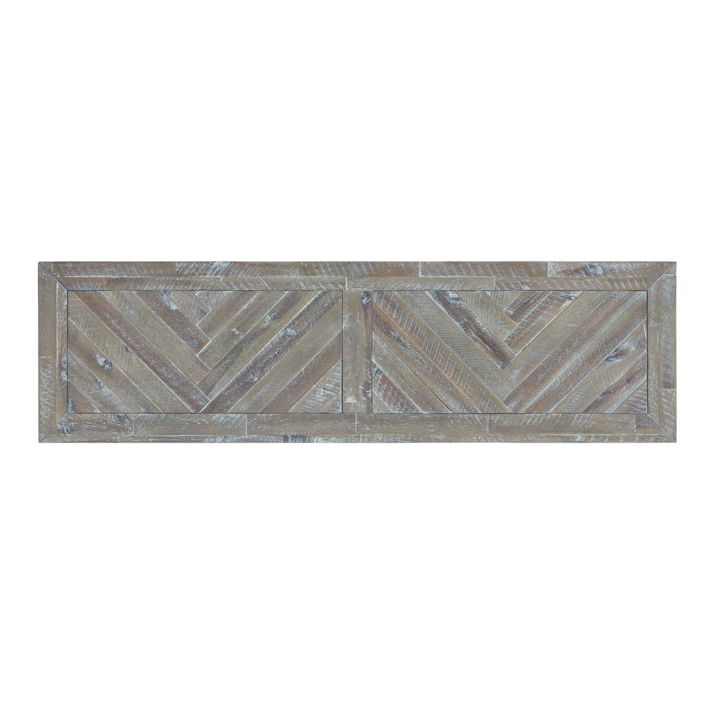 herringbone-solid-wood-two-drawer-console