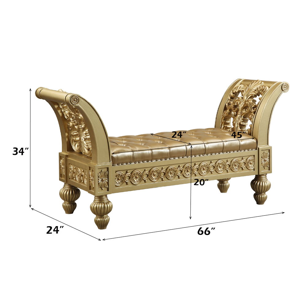 seville-bench-gold-synthetic-leather-gold