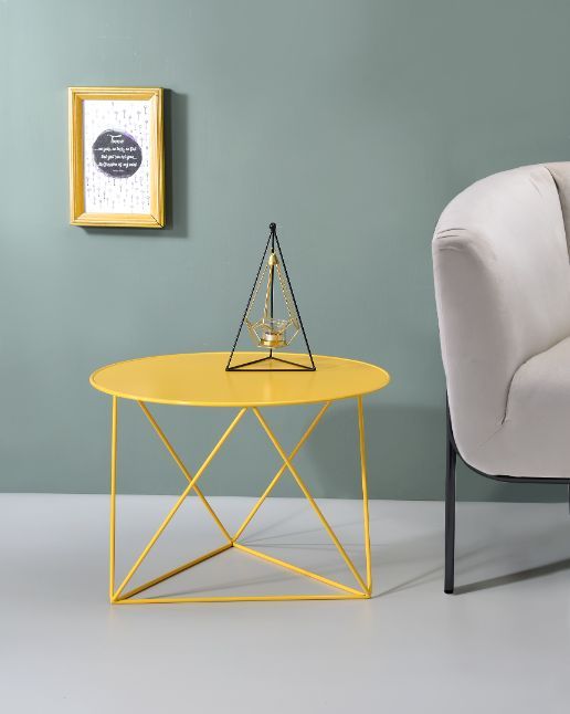 Epidia - Accent Table - Yellow