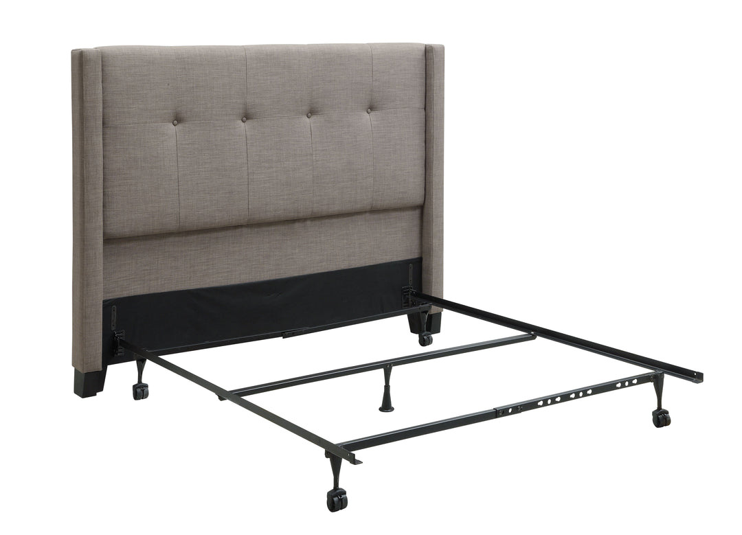 Modus Furniture 3Zh3L5Bh7 Madeleine Wingback Upholstered Headboard In Dolphin Linen