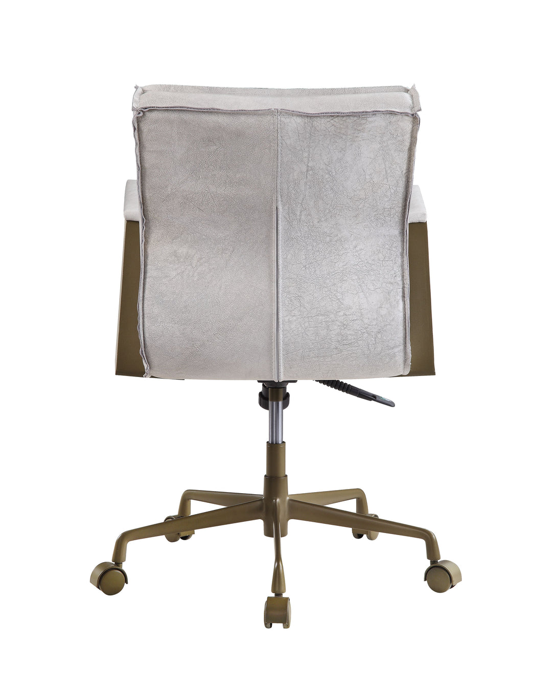 Attica - Office Chair - Vintage White Top Grain Leather