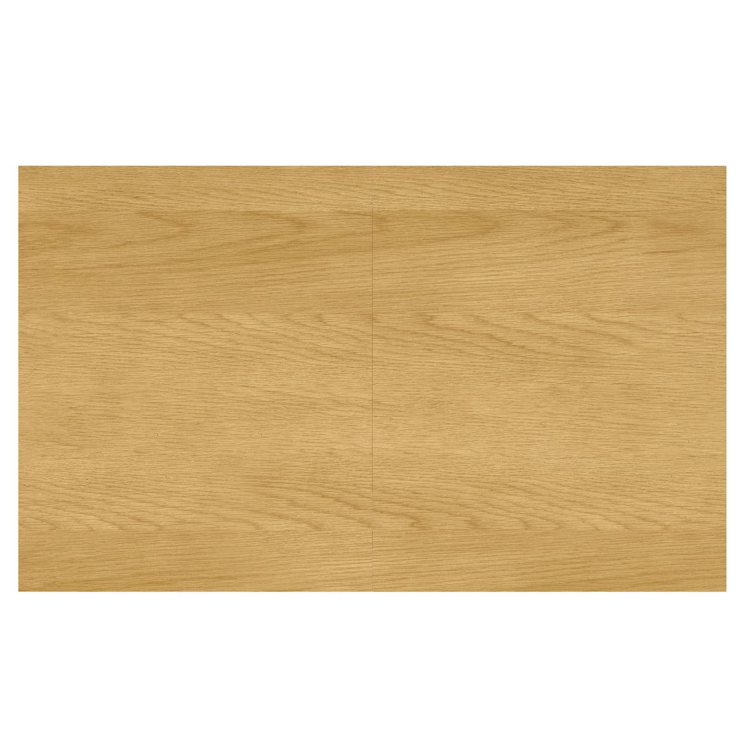 Colby 60-76 inch x 36 inch Rectangle Contemporary Extendable Dining Table in Oak