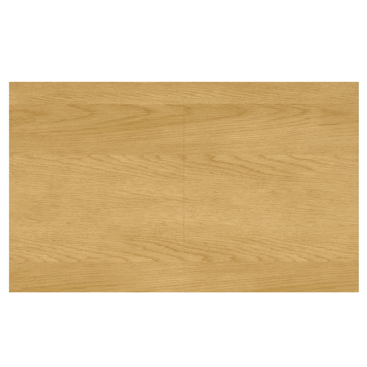 Colby 60-76 inch x 36 inch Rectangle Contemporary Extendable Dining Table in Oak