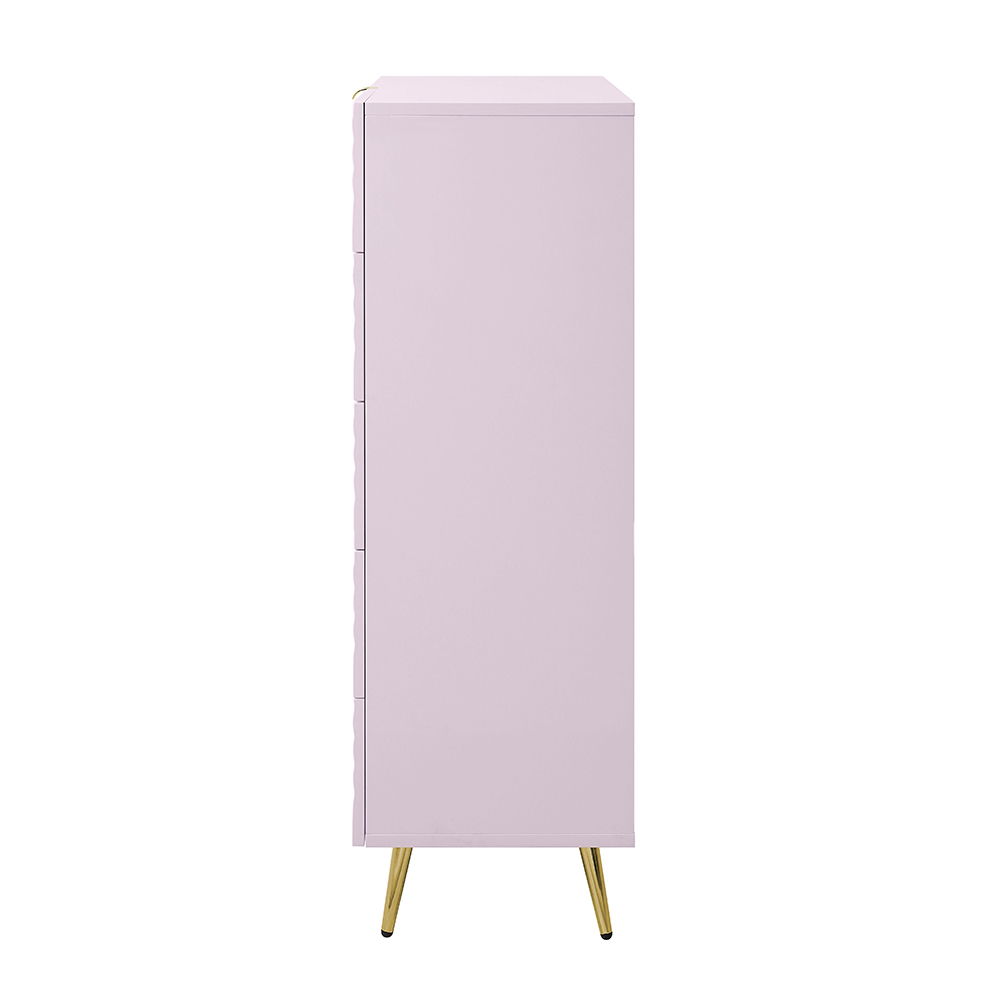 Gaines - Chest - Pink High Gloss