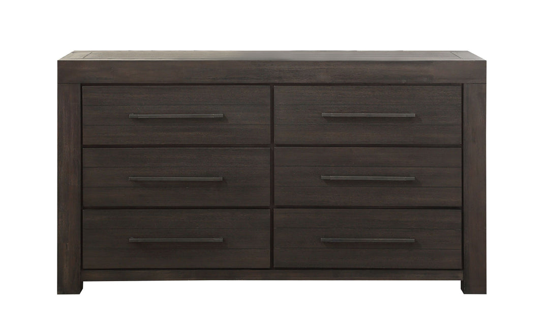 Modus Furniture 3H5782A Heath Six Drawer Dresser In Basalt Grey 2024