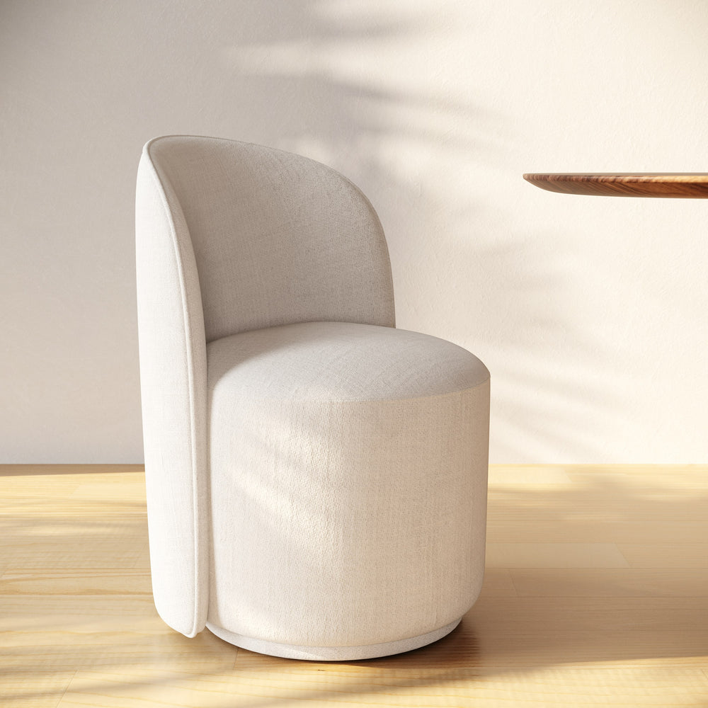 Correa - Modern Swivel Dining Chair - View 3