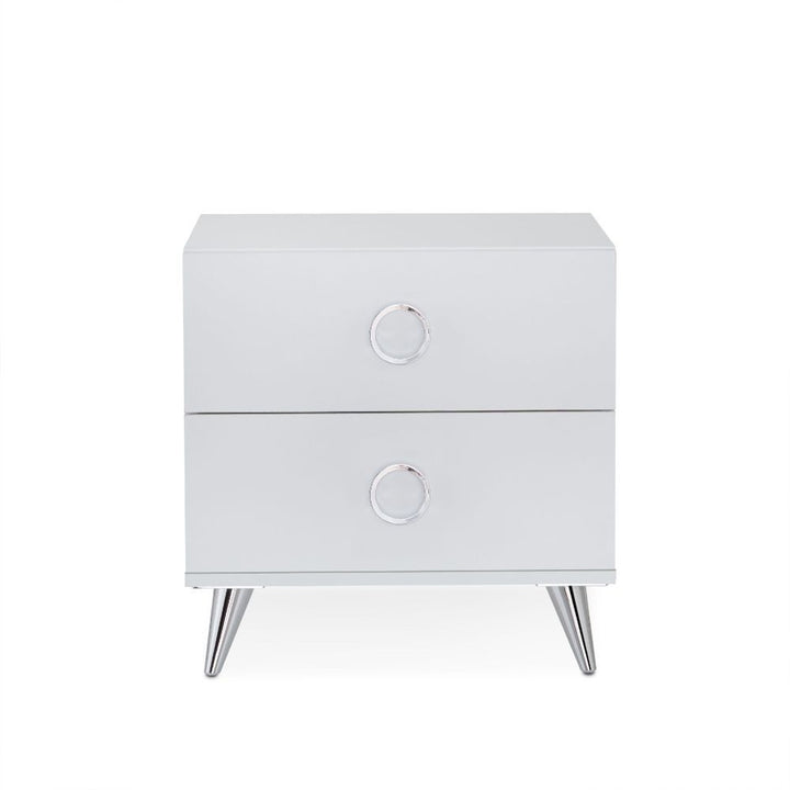 Elms - Accent Table - White