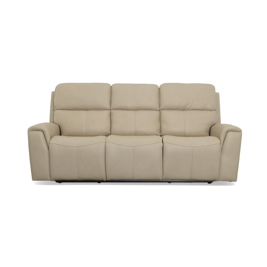 Flexsteel 1828-62PH-00912 Jarvis  Power Reclining Sofa With Power Headrests  Parchment