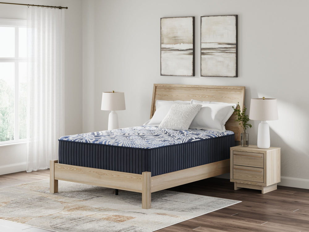 Firm Luxe 2.0 - California King Mattress - Blue by Ashley Furniture product image