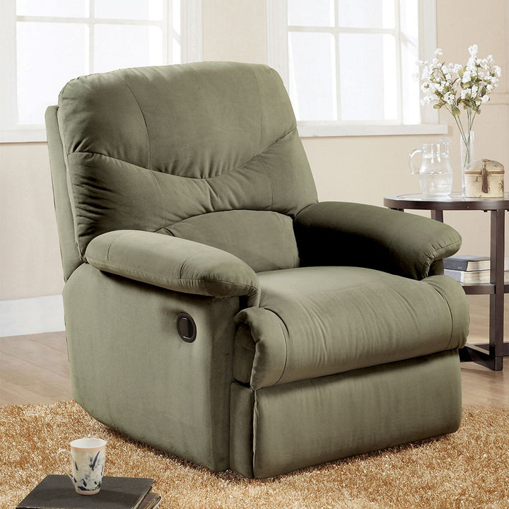 Arcadia - Motion Recliner - Sage Microfiber