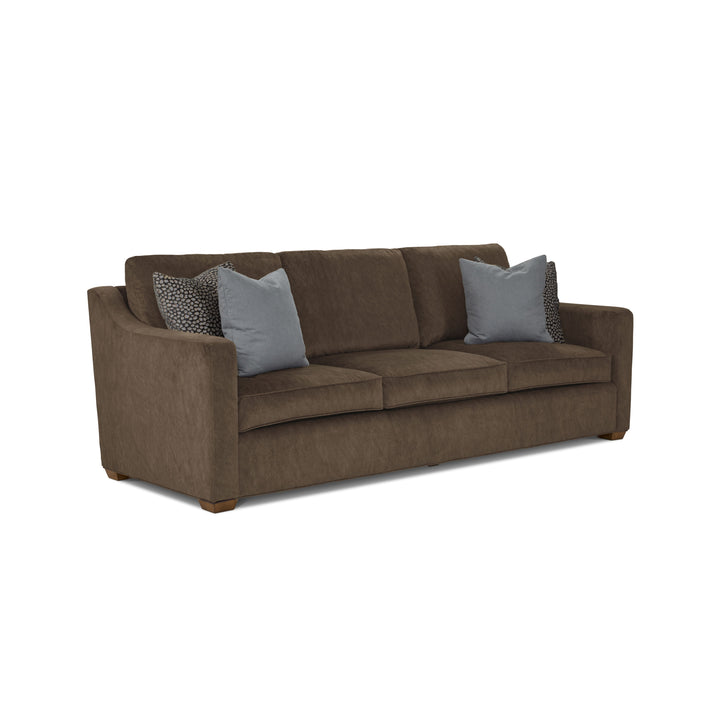 Flexsteel 7050-32 Milo  Sofa  Dark Brown