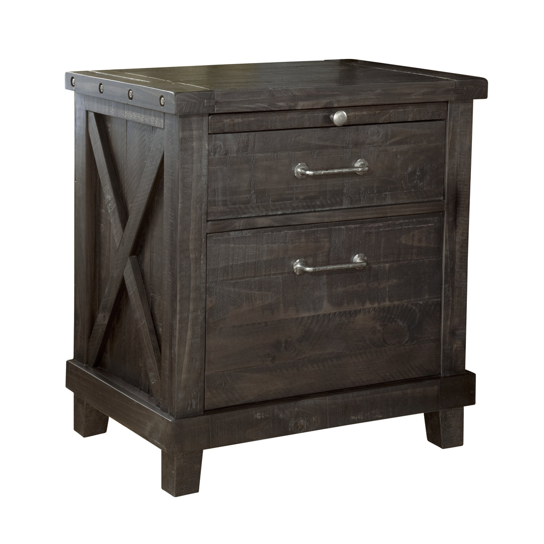 Modus Furniture 7Yc981 Yosemite Solid Wood Nightstand In Cafe