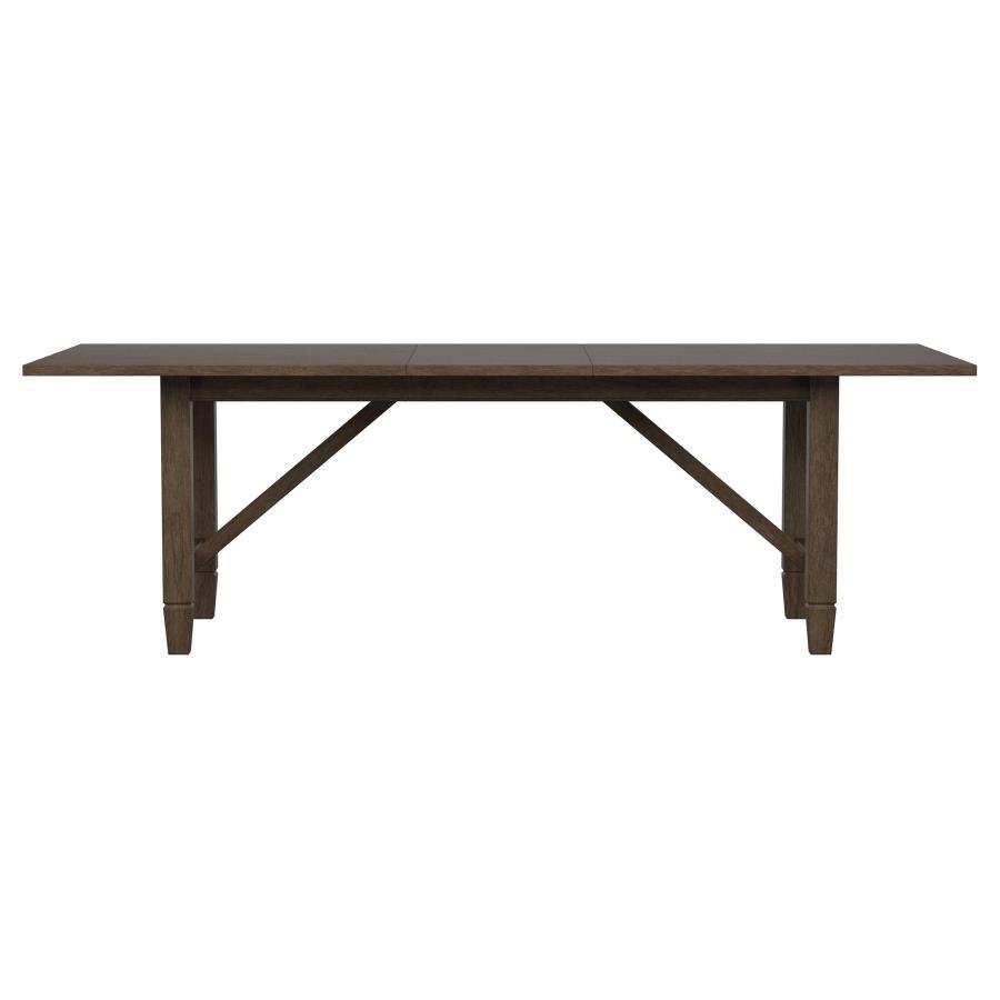 Matisse - 9 Piece Rectangular Dining Table Set - Dark Brown