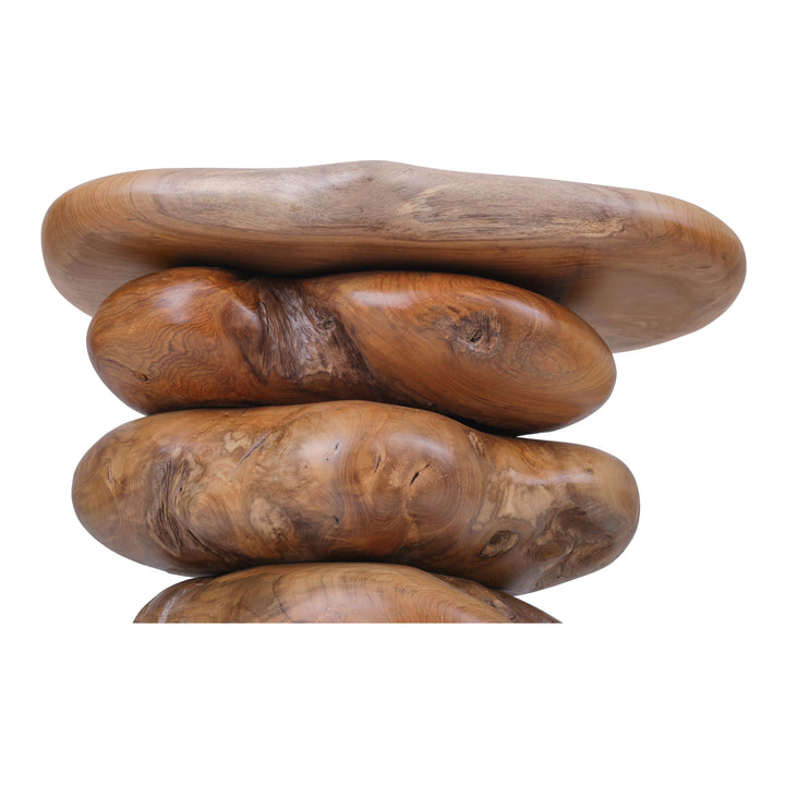 Katniss Reclaimed Teak Side/End Table - Natural - view 4