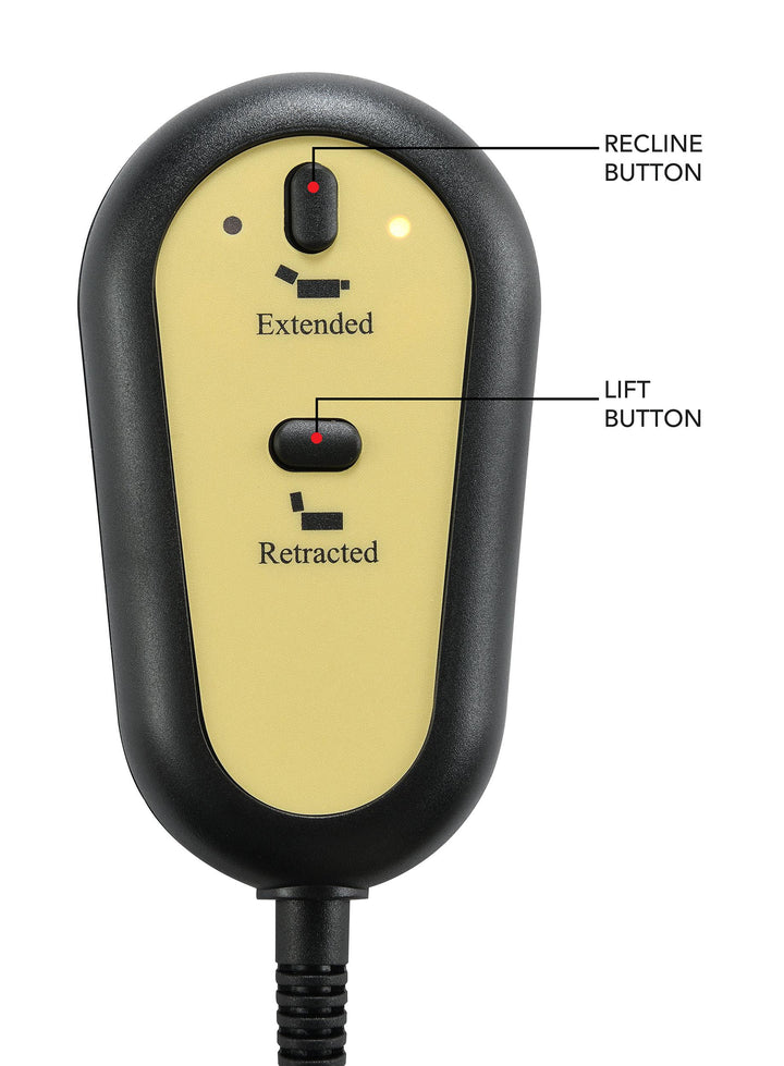 Coaster Furniture 600497P Sanger Upholstered Power Lift Massage Recliner Champagne