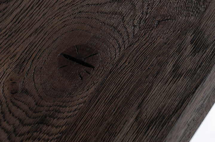 Renzo Modern Oak  and  Concrete 94" Dining Table