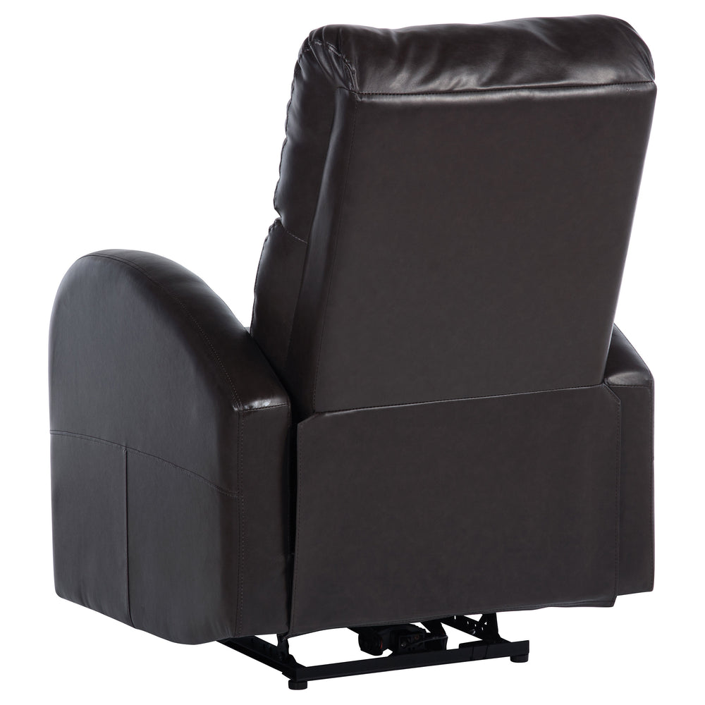 Grant - Upholstered Power Recliner Chair - Brown