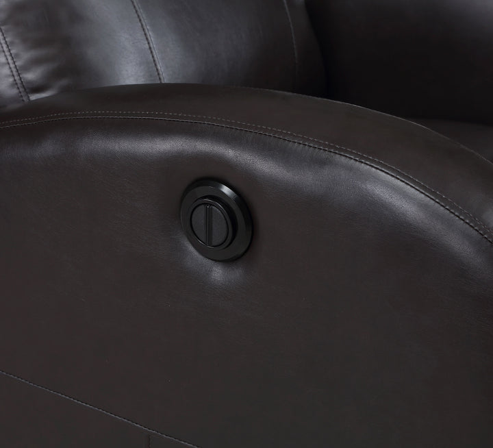Grant - Upholstered Power Recliner Chair - Brown