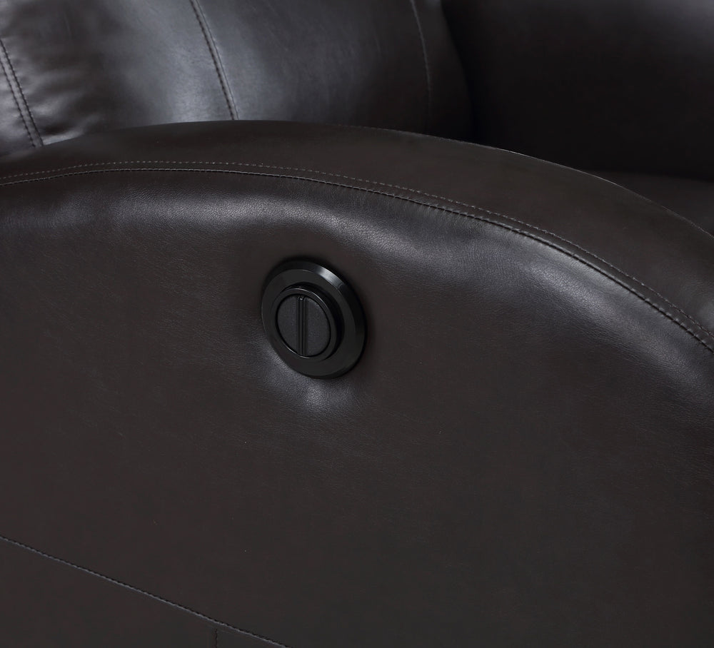 Grant - Upholstered Power Recliner Chair - Brown