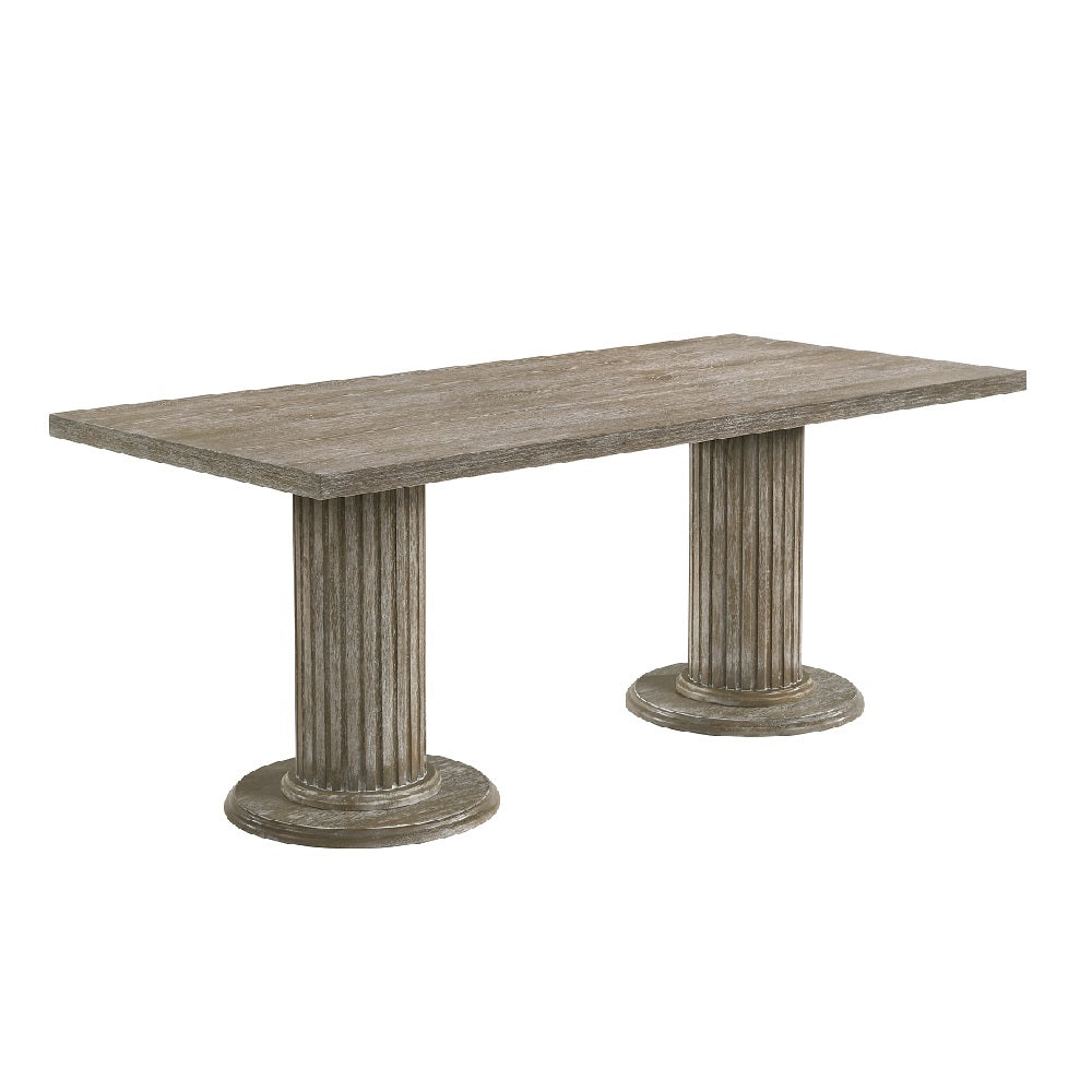 Gabrian Dining Table in Reclaimed Gray
