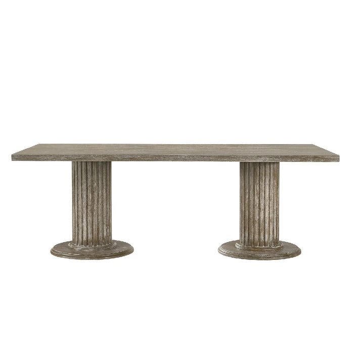 Gabrian Dining Table in Reclaimed Gray