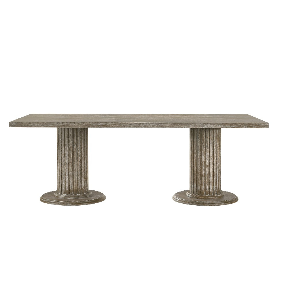 Gabrian Dining Table in Reclaimed Gray