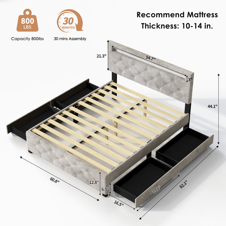 queen-size-upholstered-platform-bed-frame-with-4-drawers-and-led-light