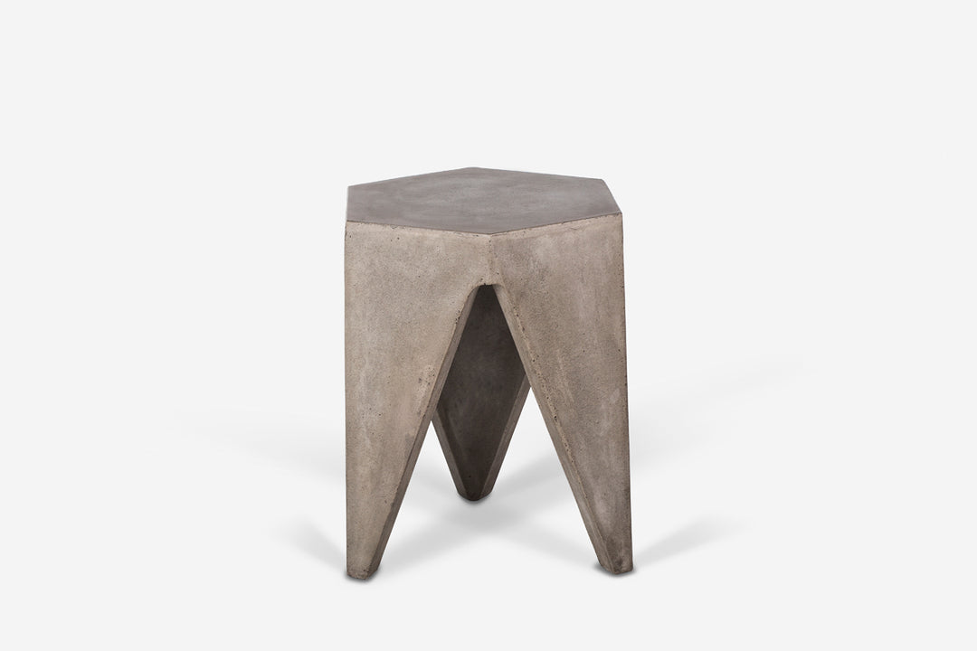Hugo Modern Concrete Stool