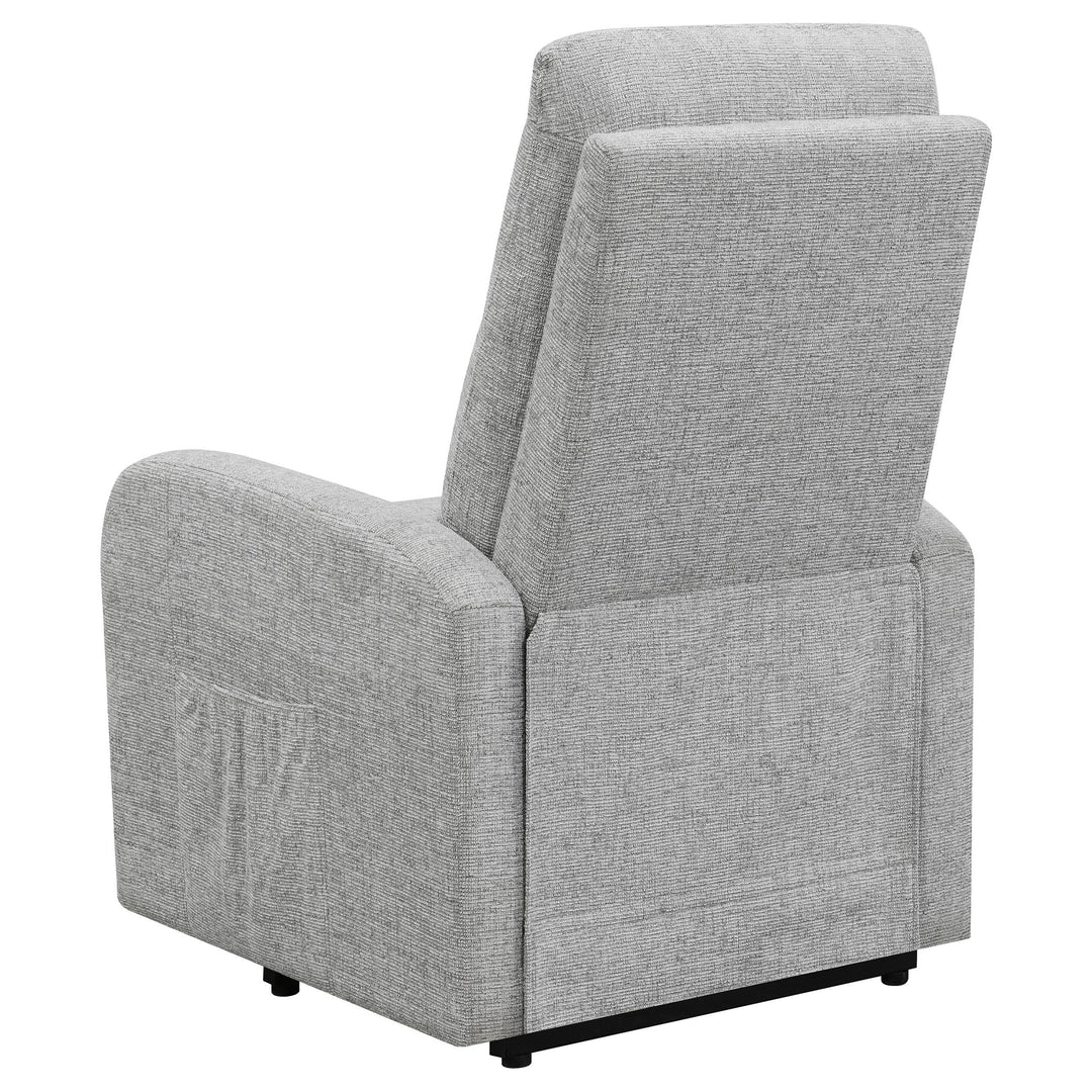 Coaster Furniture 609402P Howie Upholstered Power Lift Massage Chair Grey