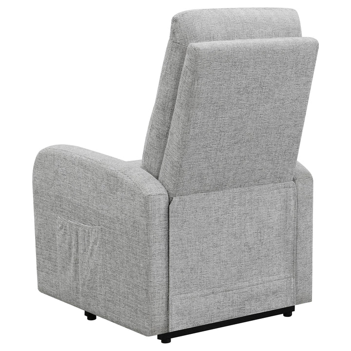Coaster Furniture 609402P Howie Upholstered Power Lift Massage Chair Grey