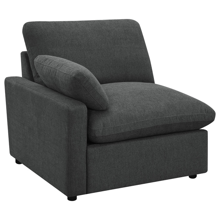 Coaster Furniture 609531P Collins Modular Power Sofa Dark Grey