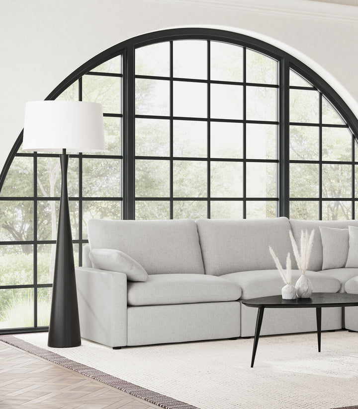 Collins - Modular Power Reclining Sectional Power Armless Chair - Gray