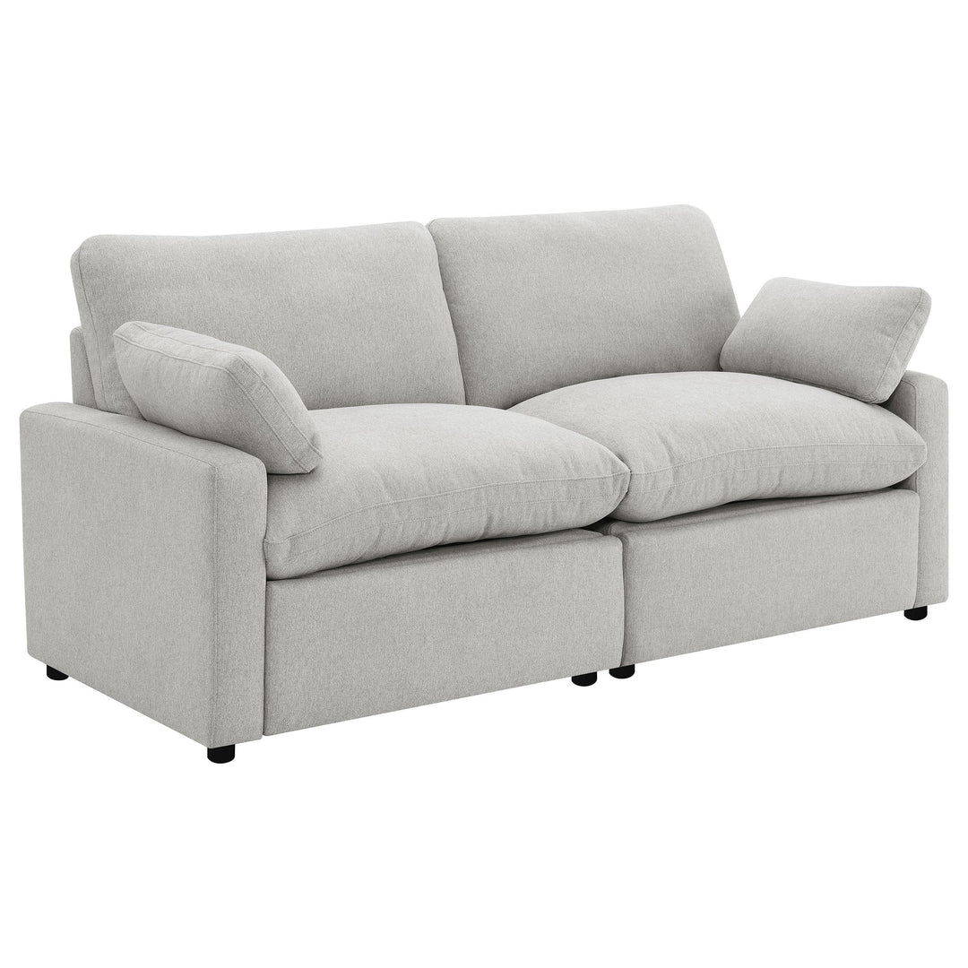 Coaster Furniture 609562P Collins Modular Power Loveseat Grey