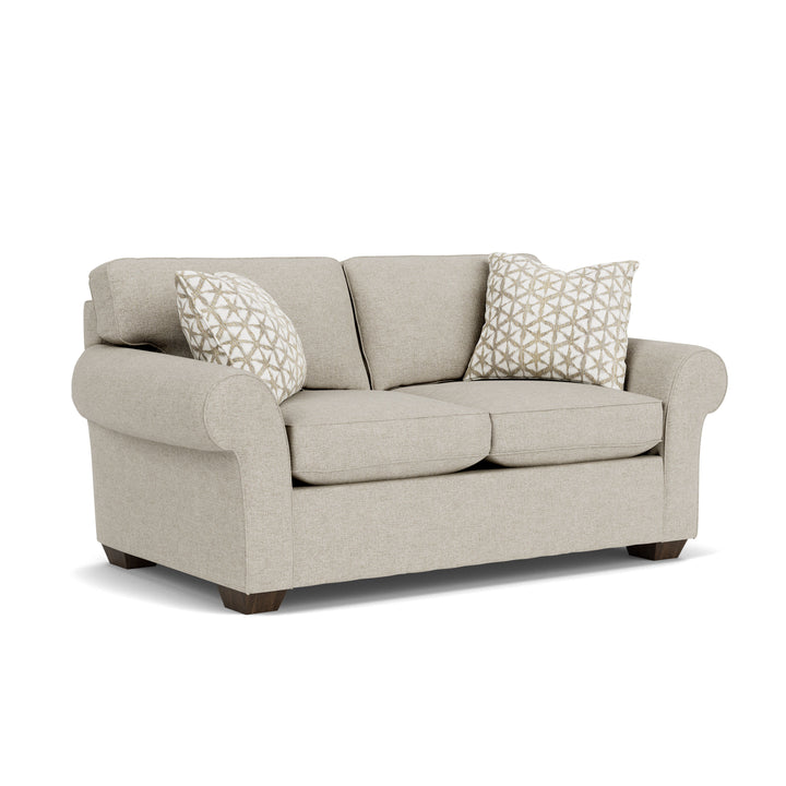Vail  Fabric Loveseat  Beige