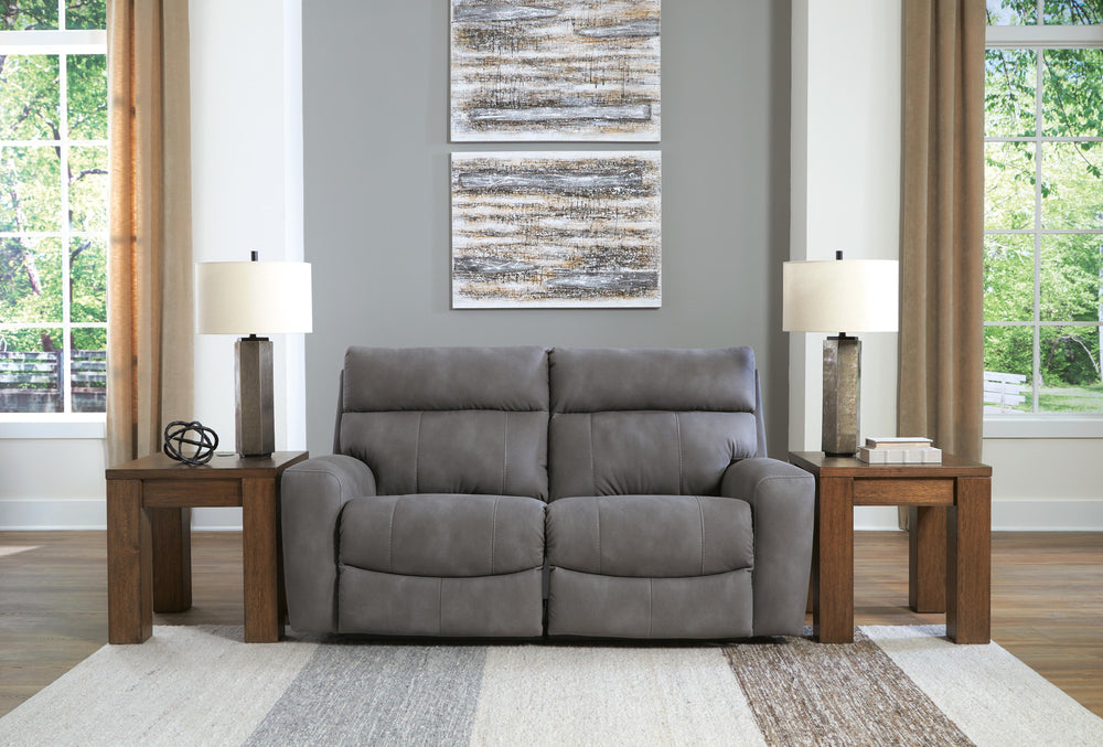 Next-Gen Durapella 2-Piece Power Reclining Sectional Loveseat - Slate (2)