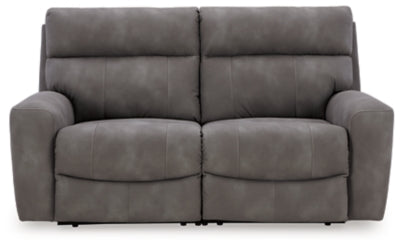Next-Gen Durapella 2-Piece Power Reclining Sectional Loveseat