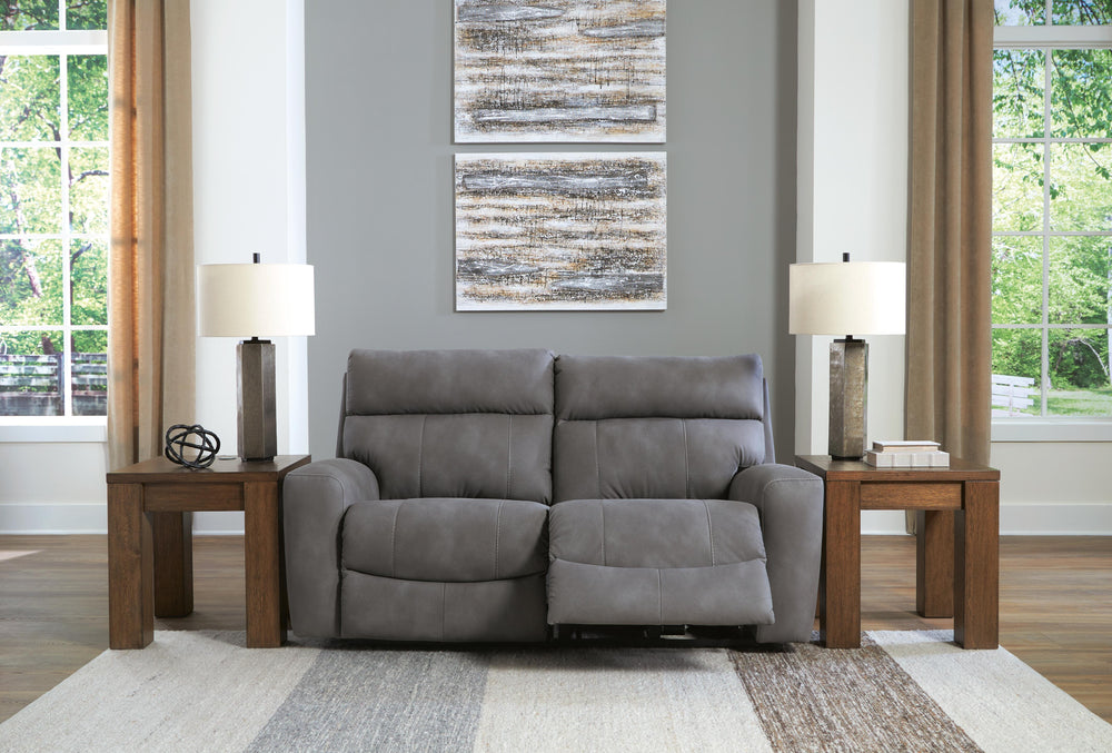 Next-Gen Durapella 2-Piece Power Reclining Sectional Loveseat - Slate (3)