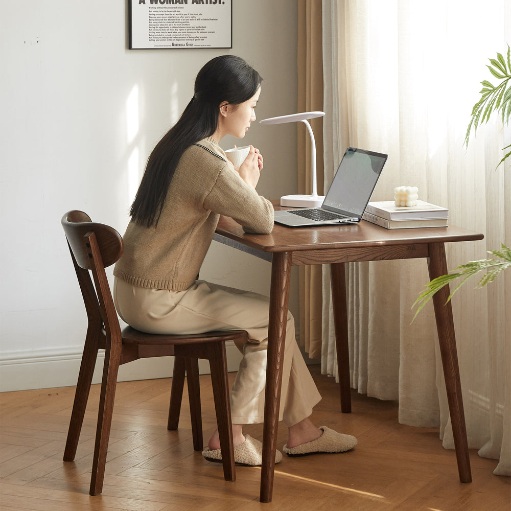 natural-oak-solid-wood-walnut-finish-dining-chair