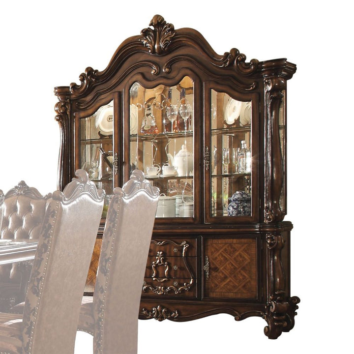 Versailles Buffet &amp; Hutch - Cherry Oak