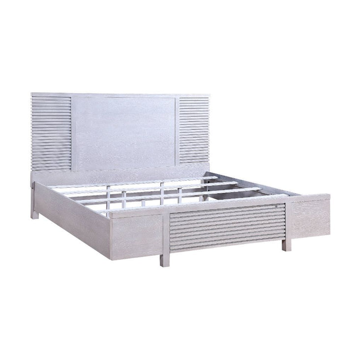 Aromas - Queen Bed - White Oak