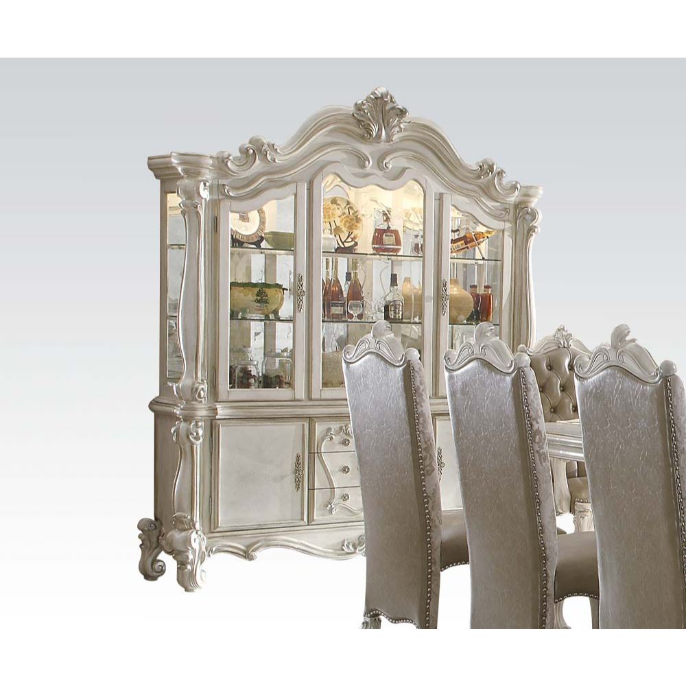 Versailles Buffet & Hutch in Bone White