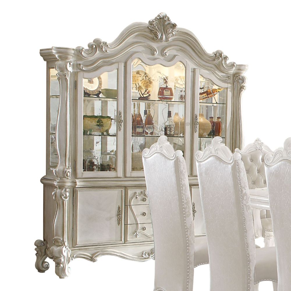 Versailles Buffet & Hutch in Bone White