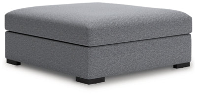Bealton Oversized Accent Ottoman - Gray - Gray