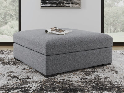 Bealton Oversized Accent Ottoman - Gray