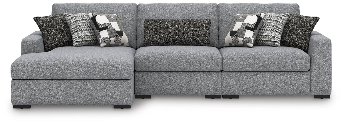 Bealton 3-Piece Sectional with Chaise - Salt and Pepper (2)