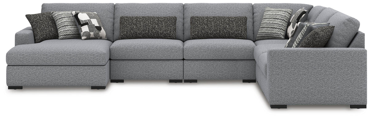 Bealton 6-Piece Sectional with Chaise - Salt and Pepper (2)